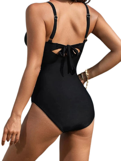 2025 New Mesh Cross One Piece Swimsuit For Women Cross Push Up Swimwear Female Bodysuit Monokini Bathing Suit Summer Beachwear