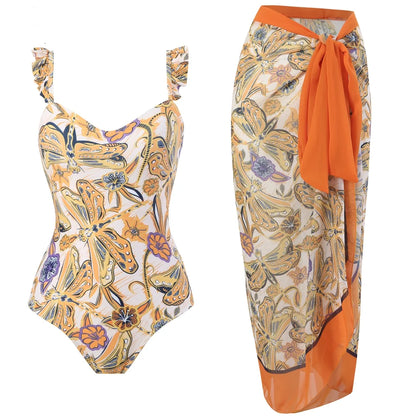 2023 Sexy Fashion One Piece Swimsuit Solid 3D Flower Summer Women Swimwear Beachwear Summer Luxury Monokini Bathing Suit