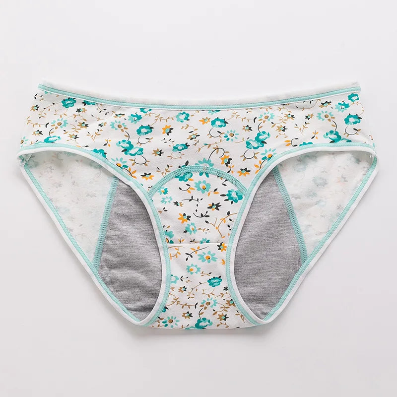 Women's Briefs Physiological GirlsPants Leak-proof Menstrual Underwear Cotton Ladies Breathable Cute Under Panties Underwear