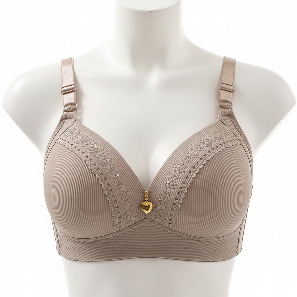 Plus Size Full Coverage Wireless Bra
