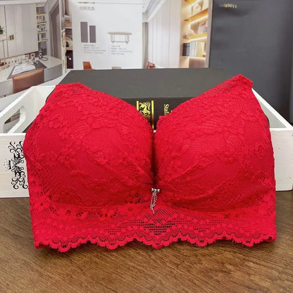 Ultra Push-Up Bra 12CM Extreme Padding for Small Chest Wireless Seamless Plunge Bra with Side Support Enhancer for Flat Chest