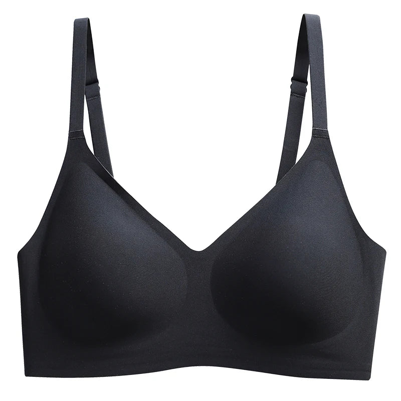 CAITING Seamless Wireless Bra for Women – Ultra-Soft Comfortable Everyday Lingerie with Light Support, Invisible Under T-Shirts