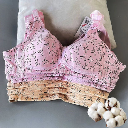 Breastfeeding Maternity Nursing Bras Pure Cotton Breast Feeding Bra Pregnant Women Pregnancy Lactation Lingeries Underwears