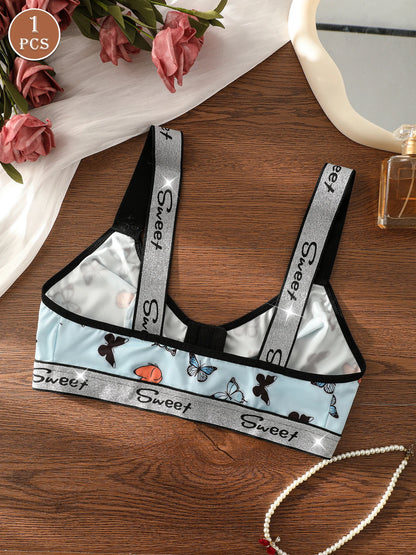 1pc Women's Casual Comfortable Wireless Bra