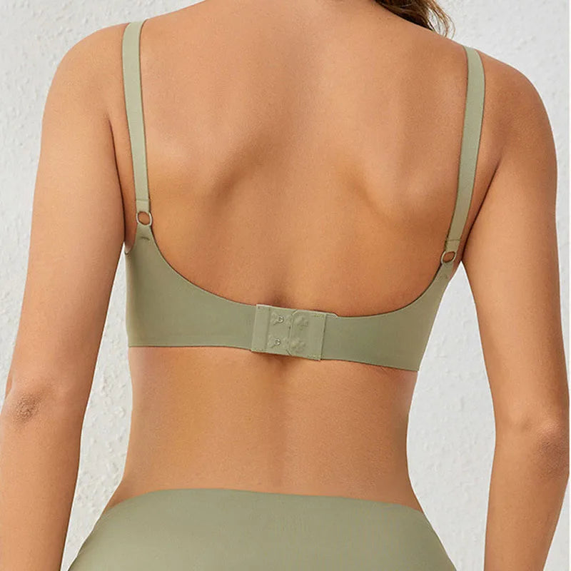 Maternity Bra with Push-up Front To Prevent Sagging Seamless Breathable and Comfortable Nursing Push-up Bra