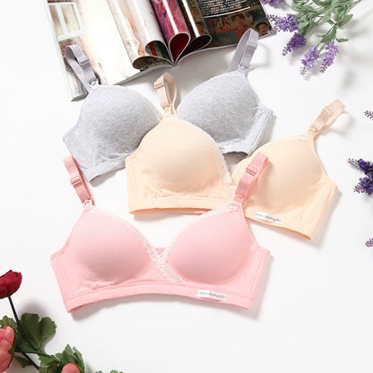 Cotton Wirefree Nursing Clothing Breastfeeding Bra for Pregnant Women Pregnancy Breast Sleep Underwear Soutien Gorge Allaitement