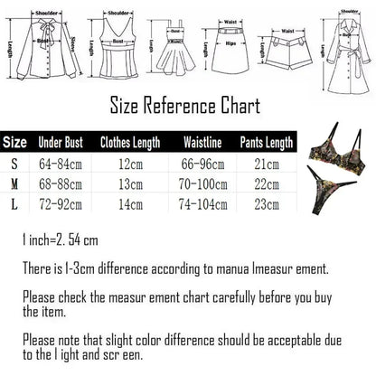 2025 Floral Embroidery Lingerie Set Women Sheer 2-Piece Boho Bra + Panty Underwear Set Intimates