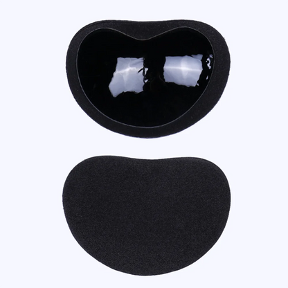 1Pair Chest Push Up Sticky Bra Thicker Sponge Bra Pad Breast Lift Up Enhancer Silicone Removeable Inserts Swimsuit Invisible Bra