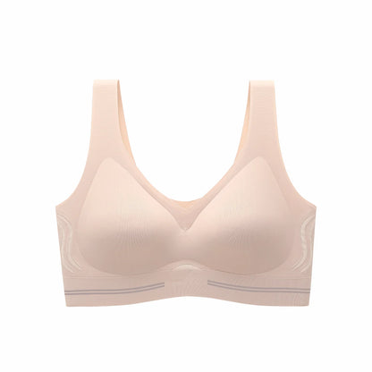 CAITING Seamless Bra Women good quality women underwear  No trace Tops Sexy Wireless Women's Underwear Vest-style push-up bra