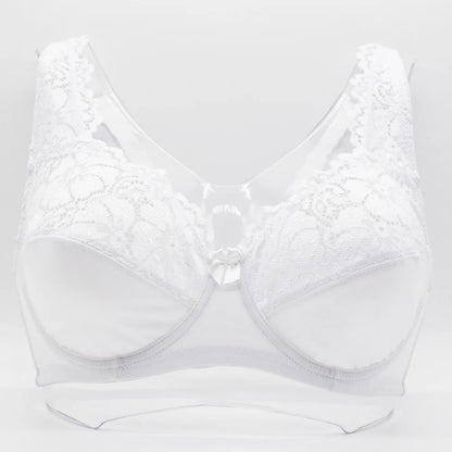 Sexy New Hot Gorgeous Embroidery Floral Lace Brassiere Plunge Lingerie Women's Underwear Big Size Bra B C D DD E F Cup Bh