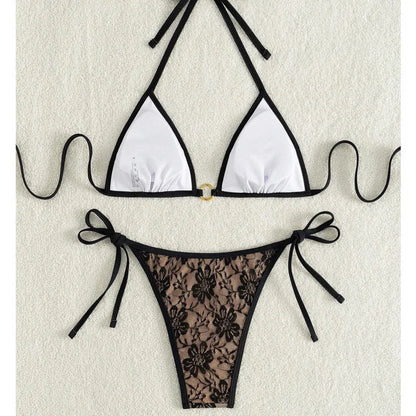 New Sexy Bikinis Lace Swimsuits Women Swimwear Push Up Female Beach Swimming Wear Bathing Suits Brazilian Bikini Set Pool Bather