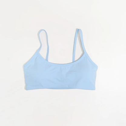 Ctenkevet Backless Sports Bra for Women Sexy Supportive Fitness Yoga Top Gym Running Bra Female Comfortable Sports Top