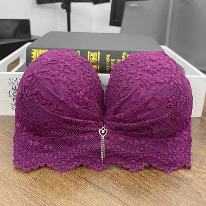 Ultra Push-Up Bra 12CM Extreme Padding for Small Chest Wireless Seamless Plunge Bra with Side Support Enhancer for Flat Chest