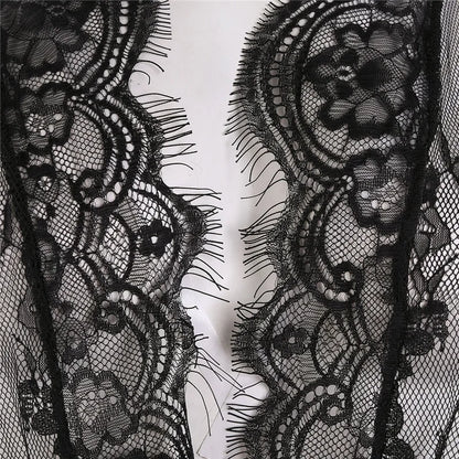 Lace Robes for Women Bridesmaid Gifes Sexy Lingerie See Through Sex Sleepwear Nightwear for Night Underwear Nightdress Bathrobe