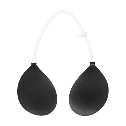 Sticky Adhesive Bras for Women Invisible Bare Back Lift Strapless Sexy Plunge Lingerie Push Up Underwear with Transparent Straps