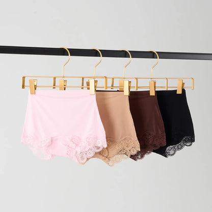 Lace Women Panties Sexy Breathable Briefs Sports Yoga Safety Pants High Elasticity Boyshorts Girls Femme Underwears Intimates