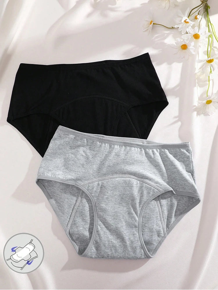 Women's Menstrual Panties Low Waisted 5-layer Physiological Periods Pants Ultra Intimates Female Underwear Breathable Lingerie