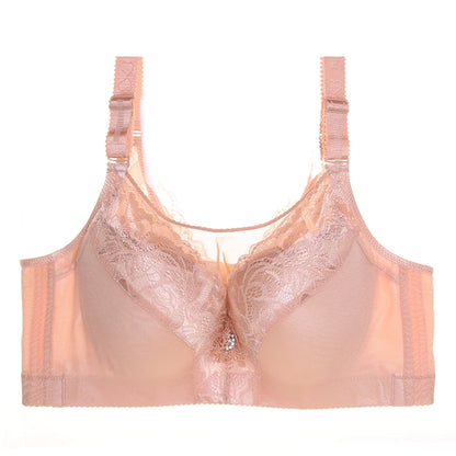Push Up Bra Large Cotton Underwire Brassiere Spandex Full Cup Big Size Bras for Women D E F G Cup Bra 120 115  52G Bras Full Cup