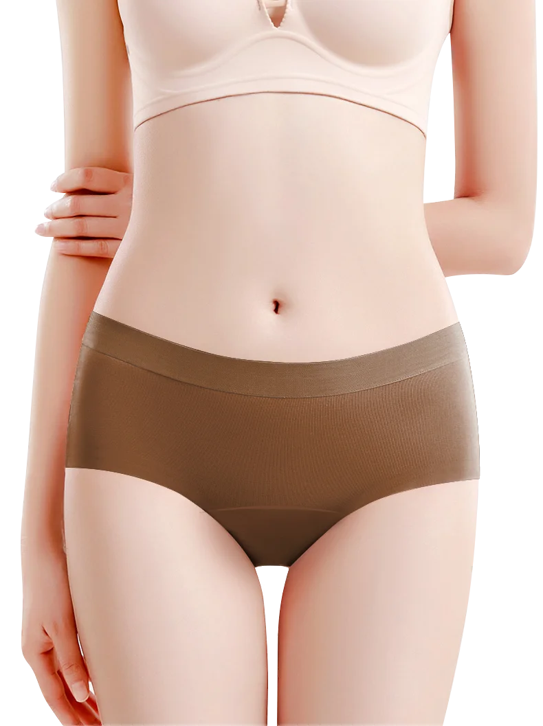 Women's Cotton Breathable Period Panties Leak Proof Health Seamless Briefs Soft Underwear  During Periods Dropshipping