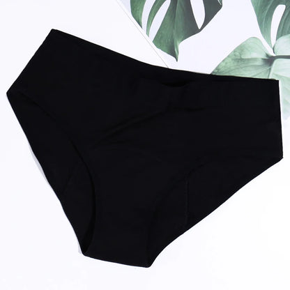 4 Layers Menstrual Panties Leak Proof Bamboo Peirod Underwear for Women Absortent Undies Incontinence Heavy Flow Period Panties