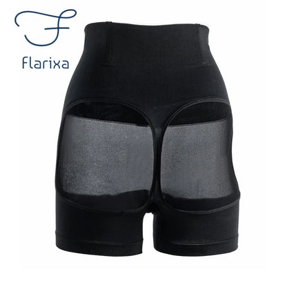FLARIXA 1/2/3Pcs Shapewear Butt Lifter Seamless Women High Waist Slimming Panty Tummy Control Knickers Pant Briefs Body Shaper