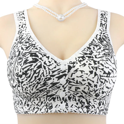 Wireless Bras For Women T-Shirt Brassiere Front Closure Underwear Comfortable Lingerie Push Up
