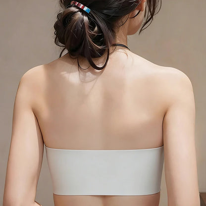 10CM Extreme Push up Strapless Bra for Small Chest Front Closure Anti-Slip Lift Perky Fake Boobs AA a B Cups No Side Bulge