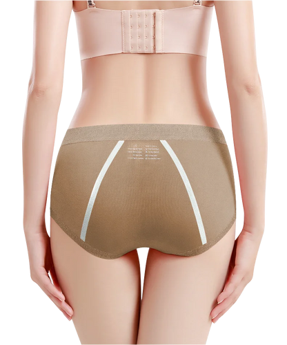 Women's Cotton Breathable Period Panties Leak Proof Health Seamless Briefs Soft Underwear  During Periods Dropshipping