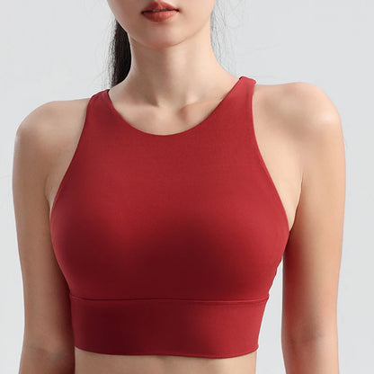 Fitness Bra New Women's Sports Underwear High Intensity Sports Yoga Underwear Quick Dry Shockproof Yoga Bottom Shirt