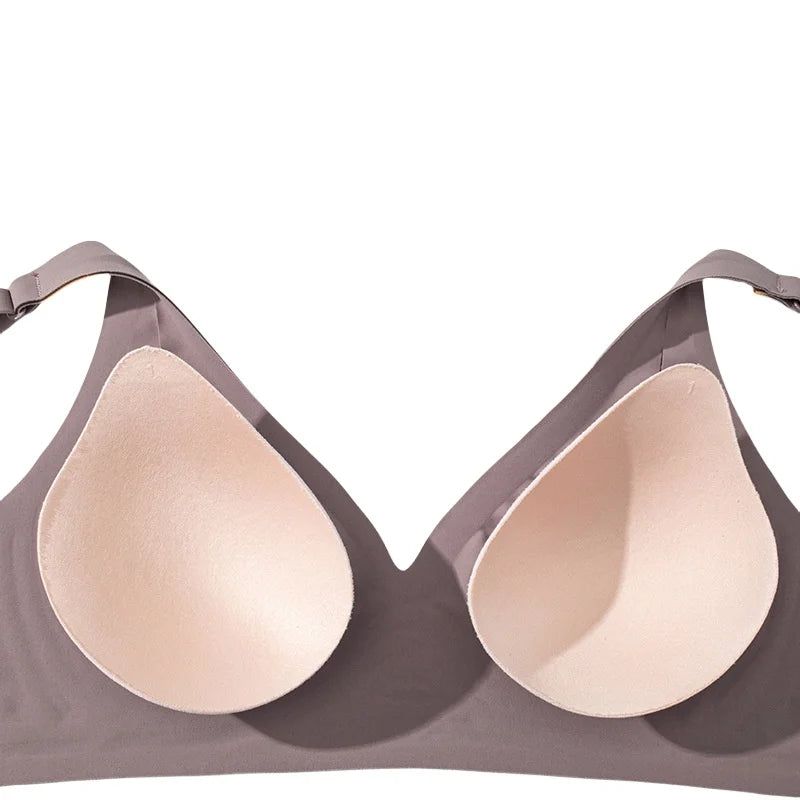 2Pcs/Set Seamless Bras For Women Wireless Underwear Push Up Brassiere Soft Padded Intimates Female Sexy Lingerie Sleepwear S-XXL
