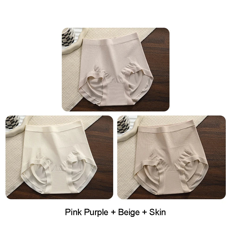 Belly Reducing Panties Set Pack Fashion Seamless Panties for Women Micro Underwear Soft Sports Women's Lingerie Sexy Briefs Lady