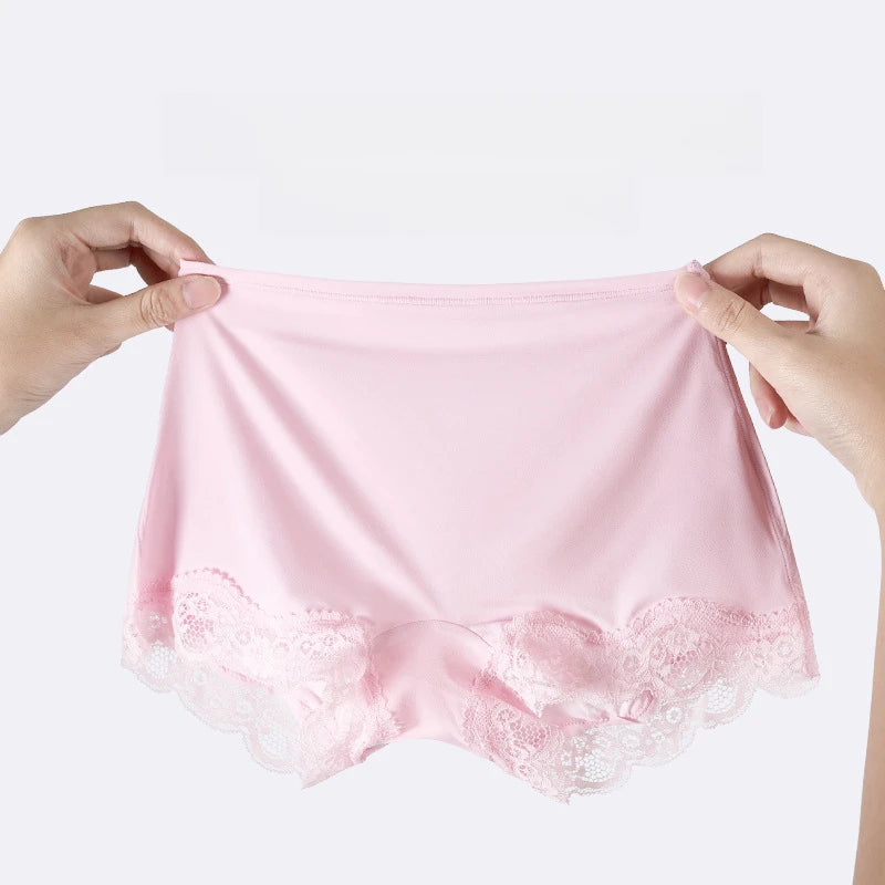 Lace Women Panties Sexy Breathable Briefs Sports Yoga Safety Pants High Elasticity Boyshorts Girls Femme Underwears Intimates