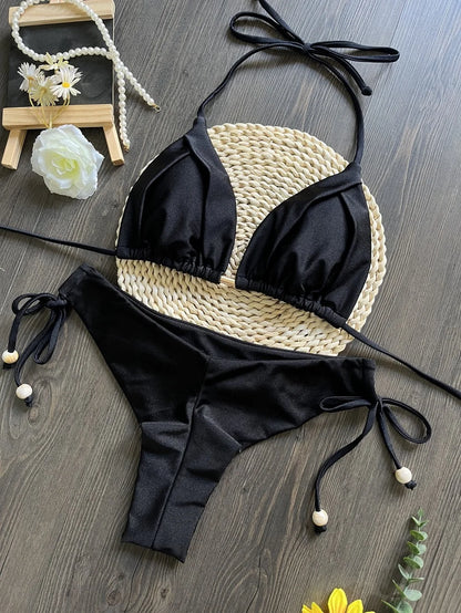 RUOTONGSEPT 2025 New Sexy 13 Color Triangle Bathing Suit for Women Brazilian Bikinis Swimwear Push Up Swimsuit Beach Bikini Set
