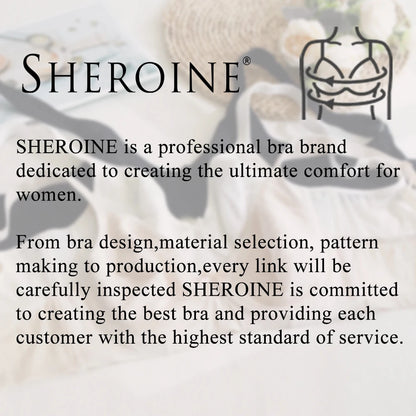 Sheroine Plus Size Floral Lace Underwire Bra, Minimizer Full Coverage Non Padded Support Bra for Everyday Comfort & All-Day Wear