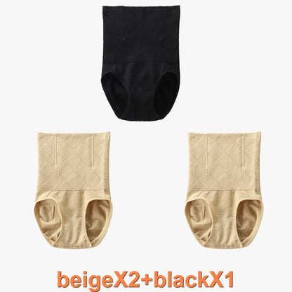 SH-0001 High Waist Belly Panty Women Shaping Panties Breathable Body Shaper Slimming Tummy Underwear Panty Shapers