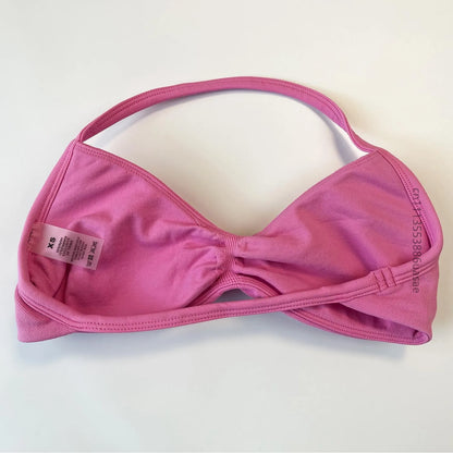 Impact Bra Women's Strappy Backless Halter Sports Bra With Removable Cups Seamless Yoga Gym Workout Activewear Fitness Clothing