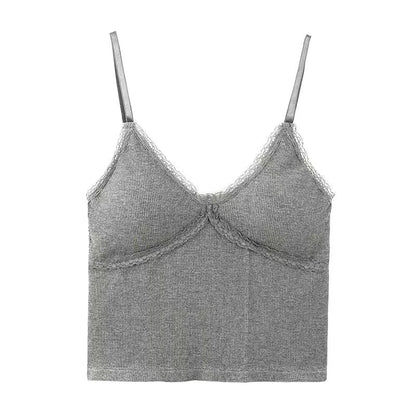 Crop Top Women Sexy Sleeveless Tops Fashion Female Underwear Lady's Camisole Girl Basic T-shirt Vest Lingerie Bras Tube Tops Hot