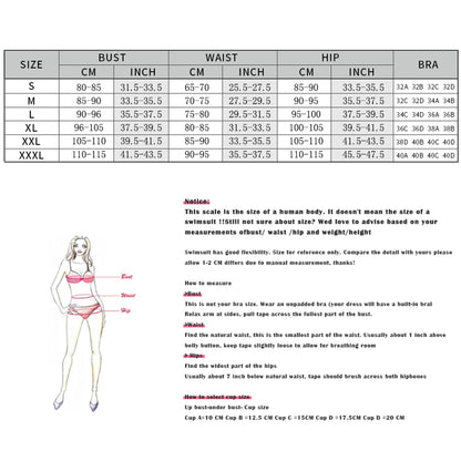2025 Sexy Bikini Women Swimsuit Female Bandeau Biquini Push Up Swimwear Female Strappy Bathingsuit Patchwork Swim Suit Beachwear