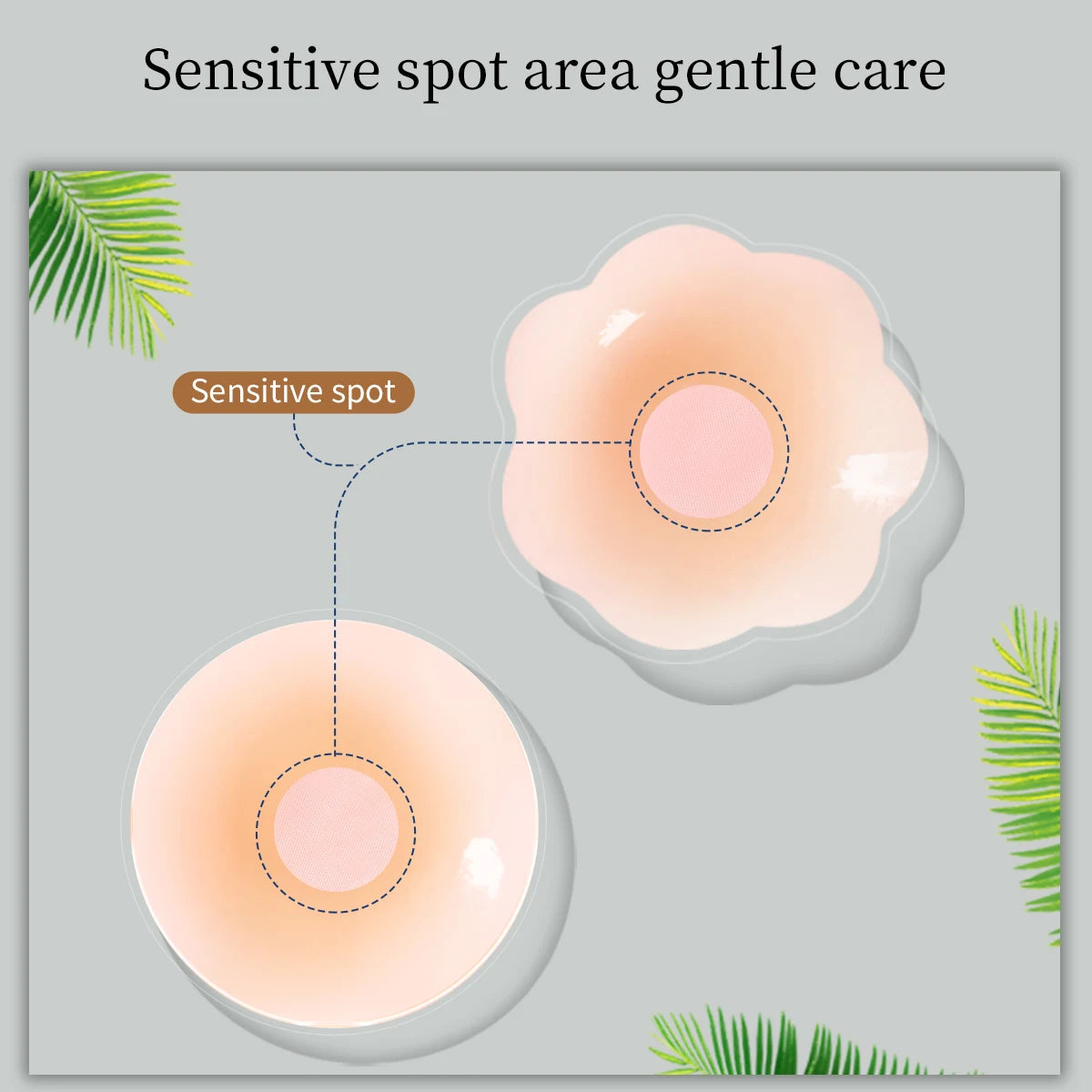 Silicone Nipple Cover Reusable Women Bra Sticker Breast Petal Strapless Lift up Bra Invisible Boob Pads Chest Pasties Intimates
