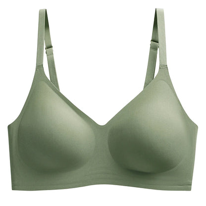 CAITING Seamless Wireless Bra for Women – Ultra-Soft Comfortable Everyday Lingerie with Light Support, Invisible Under T-Shirts
