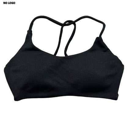 No Logo Twist Back Bra Woman Seamless Yoga Underwear High Support Backless Sports Bra Running Workouts Top Running Gym Bra