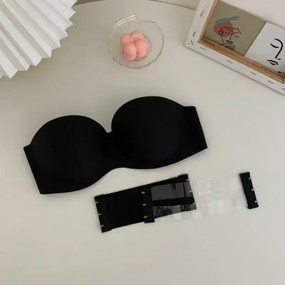 Invisible Push Up Bras Women Strapless Bra Underwear Seamless Solid Without Straps Bralette Lingerie Women Intimates