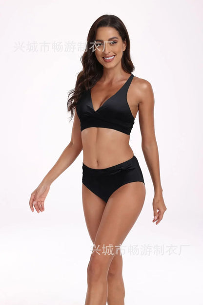 Push Up Bikinis 2026 Swimsuit Women High Waist Swimwear Female Bathing Swimming Swim Suit Bathers Beachwear Ladies