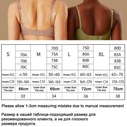 New Fashion Traceless Jelly Bra For Women Comfortable Wireless Push Up Brassiere Sexy Solid Color Seamless Intimate Underwear