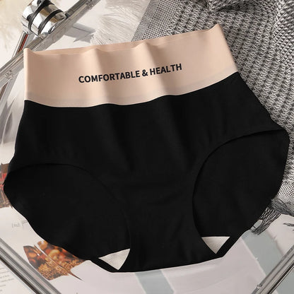 FallSweet 4PCS High Quality Women's Cotton Panties Seamless Briefs Plus Size Woman Lingerie Sexy Female Invisible Underwear M-XL
