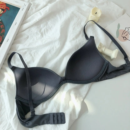 Backless Bras for Women Seamless Underwear Sexy Lingerie 3/4 Cup Bralette Top Wireless Brassiere Intimates Comfort T Shirt Bra