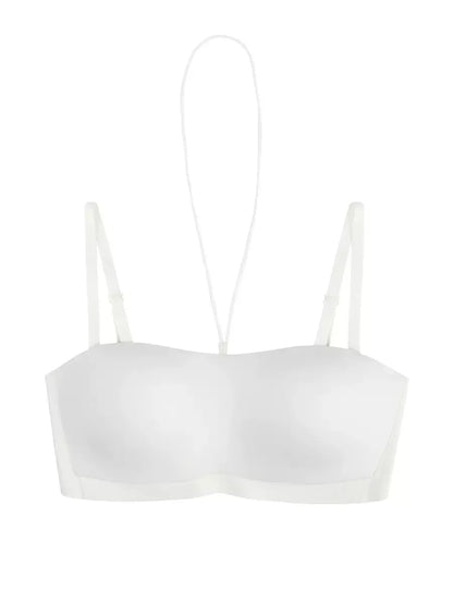 Strapless Underwear Anti-slip Anti-light Without Trace Gathering Without Steel Ring Halter Neck Beautiful Back Invisible Bra