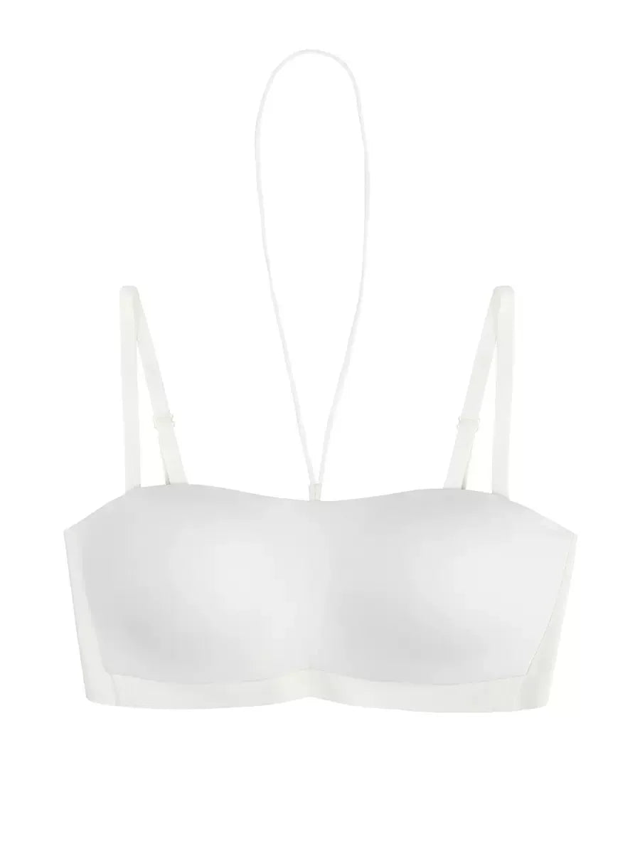 Strapless Underwear Anti-slip Anti-light Without Trace Gathering Without Steel Ring Halter Neck Beautiful Back Invisible Bra