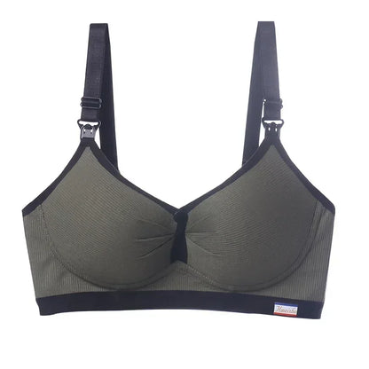 High Quality Maternity Nursing Bras Cotton Breastfeeding Pregnant Underwear Seamless Large Size Breathable Bra Push Up
