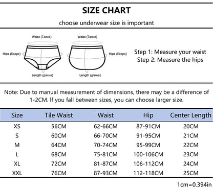 10PCS Women's Pure Cotton Panties Ribbed Briefs Low-Rise Breathable Female Soft Underwear Solid Colors Lingerie Stylish Casual